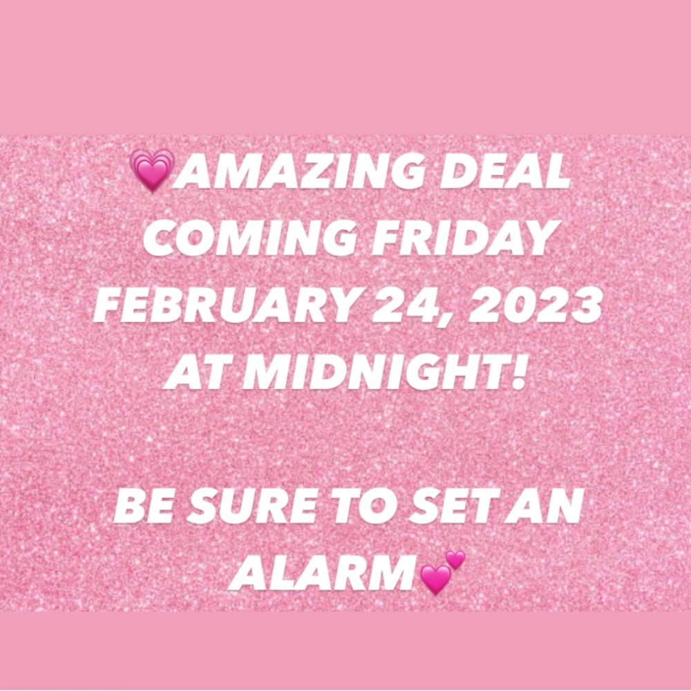 💕THE BEST DEAL OF THE YEAR IS COMING THIS WEEK💕